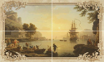 Панно Rotterdam beige panno 01(комплект из 4 шт) (010301001739)