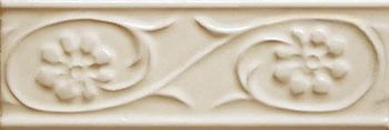 Бордюр Antic Petalos Crema 5х15