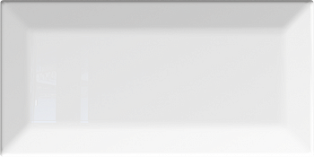 Плитка BISELADO CLASSIC WHITE BR (глянец) 7.5x15 7.5х15