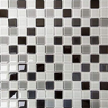 Мозаика Emily (Эмили) прозрачное листовое стекло (2,3х2,3)