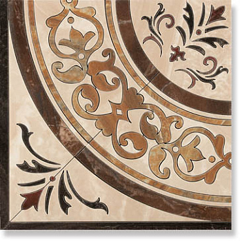 Декор напольн. Deco Jainoor Pulido Angulo Crema