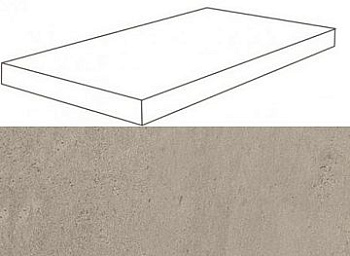 Угловая ступень 620070001106 W. Silve Grey Scalino Angolare Sx левая