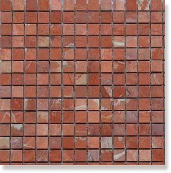Мозаика Marble Rojo Alicante (1.5x1.5)