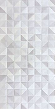 Настенная плитка DECOR KUBIK GREY