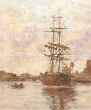 Панно Normandie beige panno 02 (комплект из 2 шт)