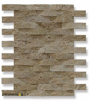 Мозаика ANCIENT WALL CL травертин чип 2х8