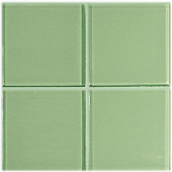 Мозаика Green Glossy 10*10 (lucido)