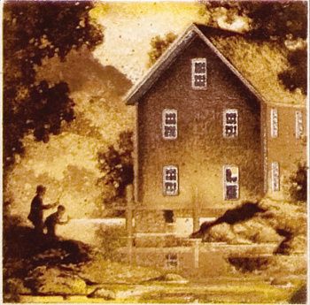 Декор AR11/1221 Домики