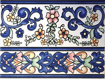 Бордюр CENEFA AMAYA AZUL