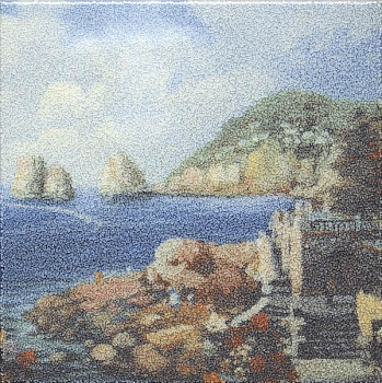 Настенный декор STG\A346\5155 Позитано Скалы