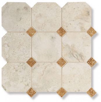 Мозайка MOSAICO NAVONA OTTAGONA WHITE