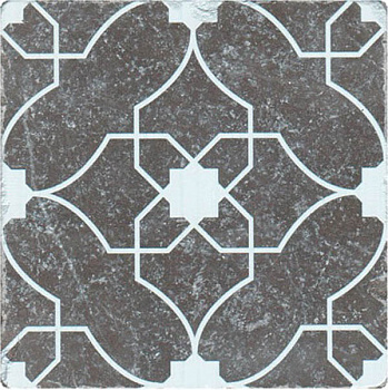 Декор BLACK MARBLE Motif №7 черный
