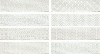 Настенная плитка DECOR OPAL WHITE (8 видов) (78795258) 