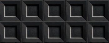 Настенная плитка Black&White Cubic Black