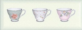 Декор Веджвуд STG\C274\15033 Чашки зеленый грань