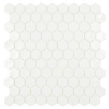 (Vidrepur) Мозаика Hex № 100 Antid. (на сетке) 31.7x30.7