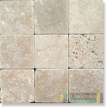 Плитка из травертина IVORY/TUMBLED
