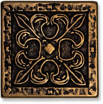 Декоративная латунная вставка "Вензель"