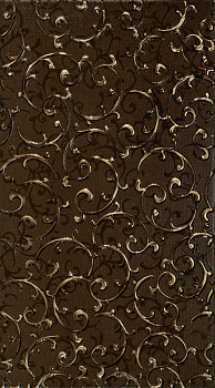 Декор 1645-0094 Анастасия орнамент шоколад