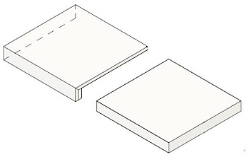 Угловая ступень Boost Pro Taupe Scalino Angolare (A3C6)