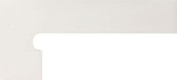 Угловой плинтус VENATTO BLANCO PERLA левый