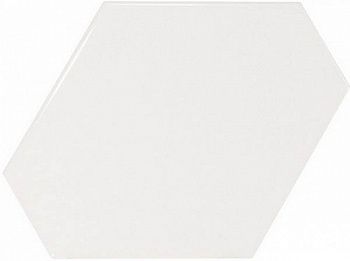 Настенная плитка SCALE BENZENE WHITE (23825)