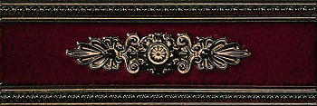 Бордюр LIRICA BORDEAUX DECORO