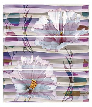 Настенный декор Dec.KALI Malva SET.3 (шт.)