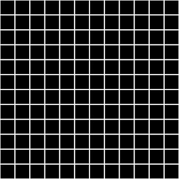 Мозаика 20071N Темари черный матовый