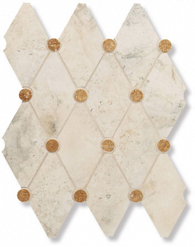 Мозайка MOSAICO NAVONA ROMBO WHITE