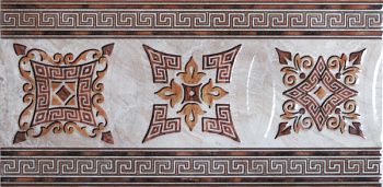 Декор Cenefa Legend Tabaco