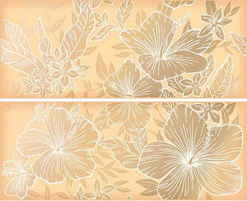 Панно ELISSA FIORE SABBIA 50.5х40.2