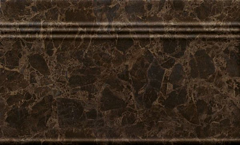 Бордюр Elite Dark Alzata Глянцевый