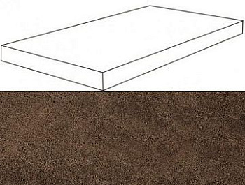 Угловая ступень 620070001107 W. Moka Scalino Angolare Sx левая