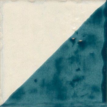 Декор 8320 Jolie Ivoire Petrole Triangolo