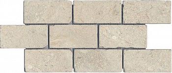 Напольный бордюр BR020 Монте Авелла мозаичный