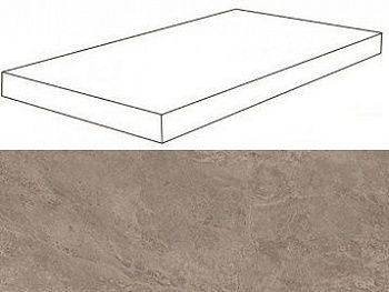 Угловая ступень 620070001020 Force Grey Scalino Angolare Sx левая 120