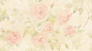 Настенная плитка  1045-0130 Декупаж бежевый цветы