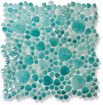 Мозаика D.208 камешки прессованное стекло