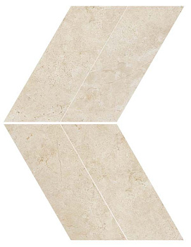 Мозаика керамогранит Marvel Stone Cream Prestige Chevron Lappato (AS1R)