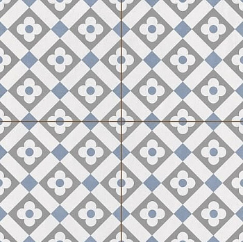 Керамическая плитка Hydraulic Leah Ocean (KRLH00003) 45x45 45х45