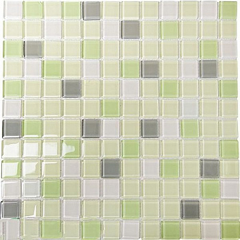 Мозаика Amanda (Аманда) прозрачное листовое стекло (2,3х2,3)