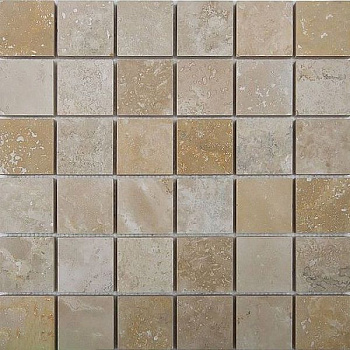 Мозаика RUSTIC ТРАВЕРТИН нат.камень (5x5)