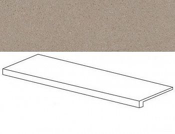 Фронтальная ступень Impression коричневый 7РЕК