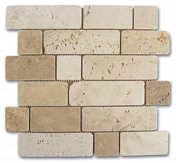 Мозаика Mosaico Travertino Brick (184996)