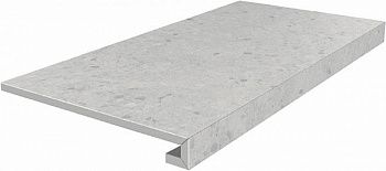 Фронтальная ступень Терраццо SG632400R/GCF клееная серый светлый