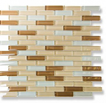 Мозаика Madison (Мадисон) прозрачное листовое стекло (1,5х6,2)