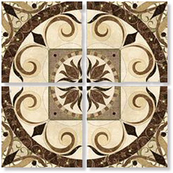 Декор Dune beige (из 4-х штук)