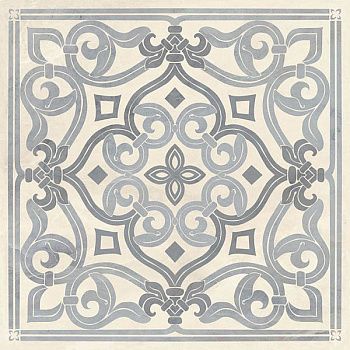 Керамогранит SG616302R Малабар орнамент серый лапп. (11мм)
