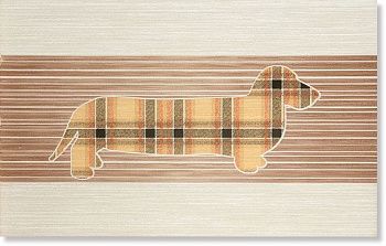 Декор A03/6131 Такса желтый